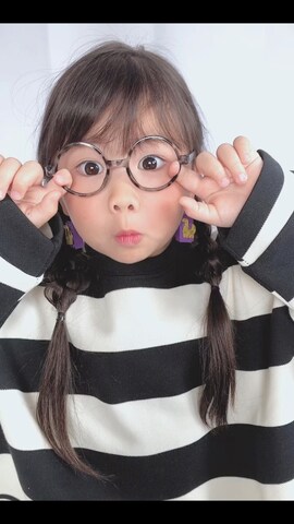 「アイテム（イヤリング）」を使った、Hanさん（キッズ・110cm）の夏コーディネート