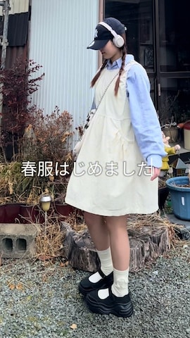 「アイテム（キーホルダー）」を使った、sor_aroomさん（レディース・160cm・20代）の春コーディネート