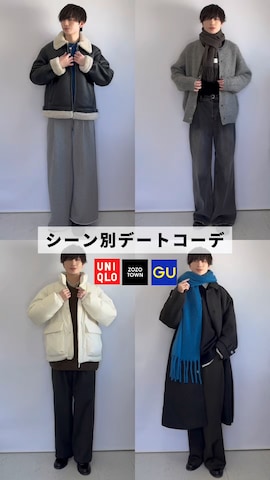 CLELのステンカラーコートを使ったるいさんのファッション動画