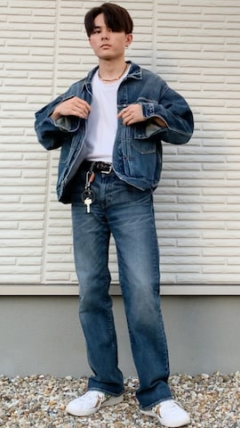 「アイテム（キーケース/キーアクセサリー）」を使った、ぐりさん（メンズ・170cm・10代）の秋コーディネート