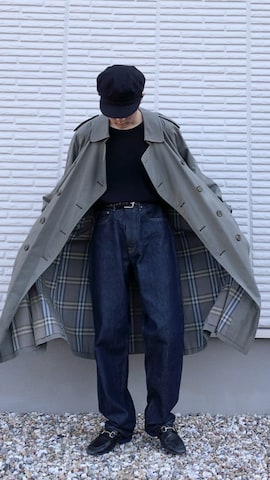 「アイテム（キャスケット）」を使った、ぐりさん（メンズ・170cm・10代）の秋コーディネート