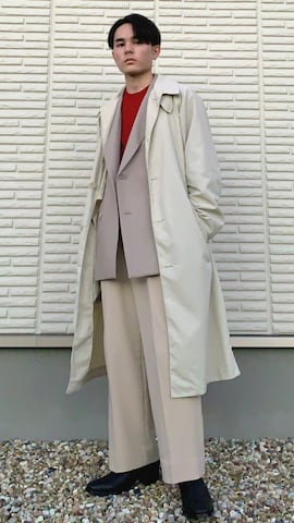「アイテム（キーケース/キーアクセサリー）」を使った、ぐりさん（メンズ・170cm・10代）の秋コーディネート