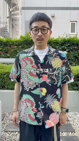 「BEAMS（ビームス）のアイテム（シャツ/ブラウス）」を使った、るじさん（メンズ・170cm）の夏コーディネート