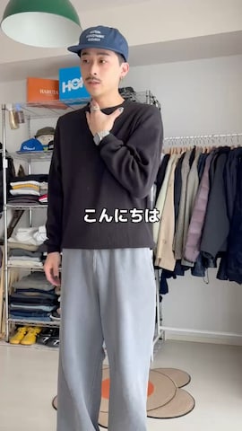 「BEAMS（ビームス）のアイテム（パンツ）」を使った、るじさん（メンズ・170cm）の秋コーディネート