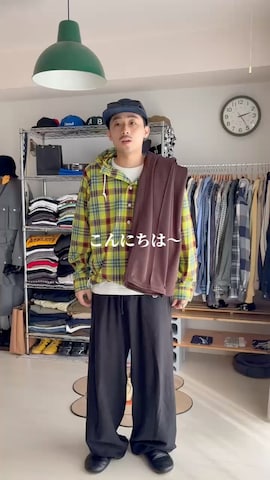 るじさん（メンズ・170cm）の秋コーディネート