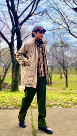 「アイテム（その他アウター）」を使った、sunriseseaさん（メンズ・172cm・50代）の冬コーディネート
