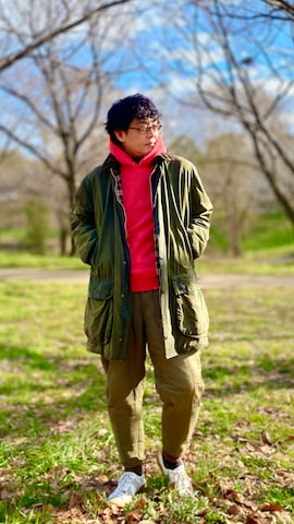 「アイテム（その他アウター）」を使った、sunriseseaさん（メンズ・172cm・50代）の冬コーディネート