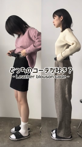「アイテム（セットアップ）」を使った、Hinata.さん（レディース・156cm・20代）の冬コーディネート