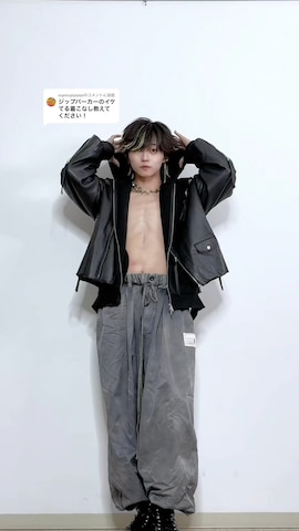 「アイテム（MA-1）」を使った、 TAKATOさん（メンズ・172cm）の秋コーディネート