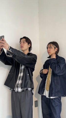 「アイテム（フォーマルスーツ/小物）」を使った、YUKIさん（メンズ・175cm）の冬コーディネート
