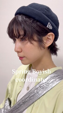 ellesseのアイテムを使った光永さんのファッション動画