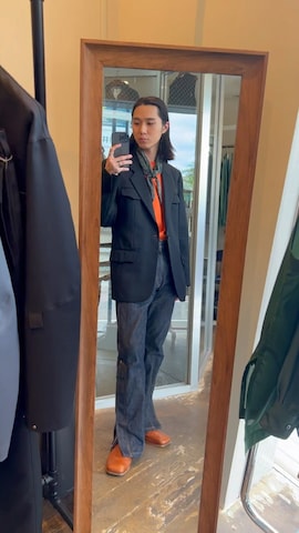 APOCRYPHA.のパンツを使ったKazuhiro Hamadaさんのファッション動画