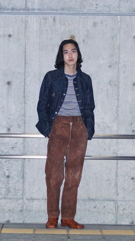 APOCRYPHA.のジャケット/アウターを使ったKazuhiro Hamadaさんのファッション動画