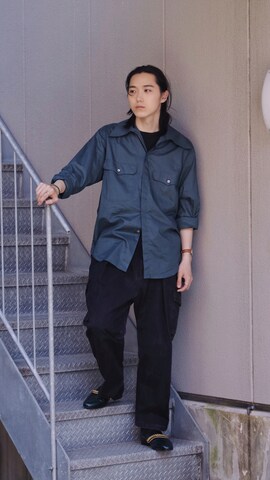 APOCRYPHA.のトップスを使ったKazuhiro Hamadaさんのファッション動画