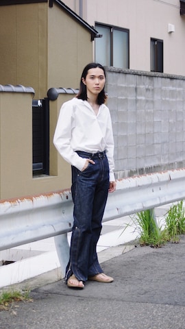 APOCRYPHA.のパンツを使ったKazuhiro Hamadaさんのファッション動画