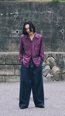 「アイテム（レインシューズ）」を使った、Kazuhiro Hamadaさん（メンズ・175cm）の秋コーディネート