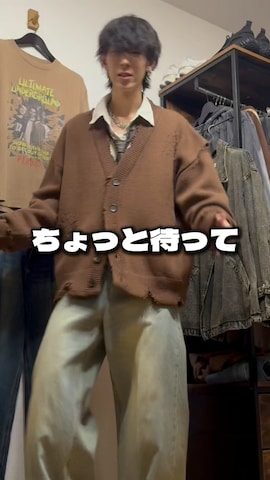 Theater codeのバッグを使ったともき / 畳屋さんさんのファッション動画