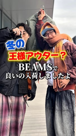 MA-1を使ったBAKUさんのファッション動画