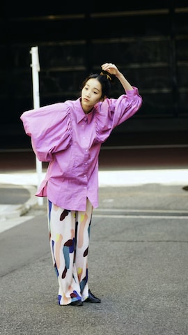 jouetieのアイテムを使った清水こづえさんのファッション動画