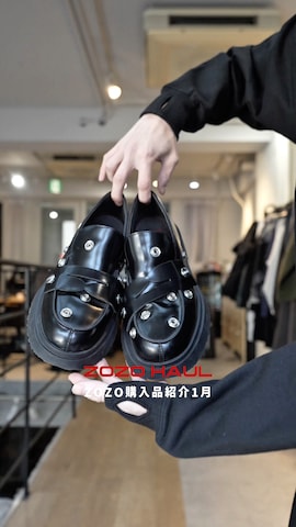 CAMPERのアイテムを使ったくま🧸さんのファッション動画