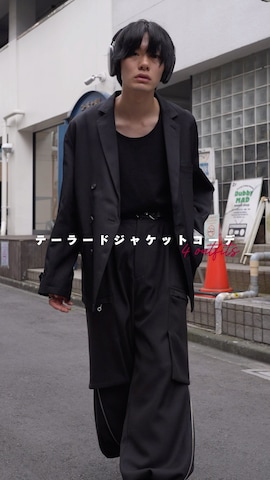 tk.TAKEO KIKUCHIのバッグを使ったくま🧸さんのファッション動画