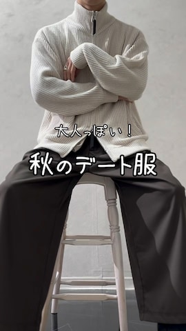 「アイテム（デニムジャケット）」を使った、Takiさん（メンズ・169cm）の秋コーディネート