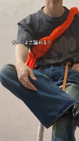 「Confirm（コンファーム）のアイテム」を使った、Takiさん（メンズ・169cm）の春コーディネート