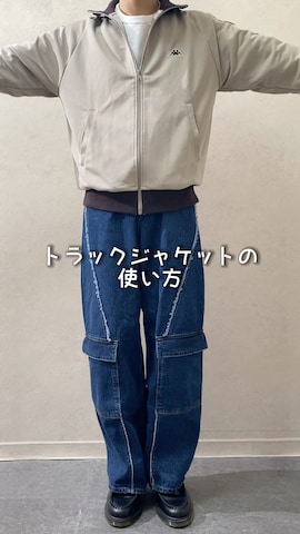 「アイテム（ジャージ）」を使った、Takiさん（メンズ・169cm・20代）の冬コーディネート