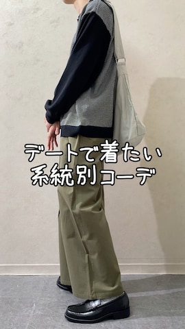 「アイテム（スウェットパンツ）」を使った、Takiさん（メンズ・169cm）の春コーディネート