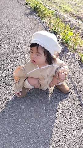 「アイテム（その他シューズ）」を使った、kana♡さん（キッズ・80cm）の夏コーディネート