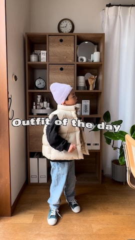 ニットキャップ/ビーニーを使ったdadandanさんのファッション動画