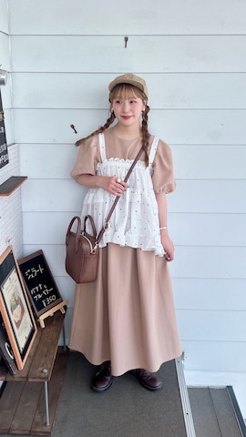 「アイテム（その他トップス）」を使った、まき みさきさん（レディース・149cm）の夏コーディネート