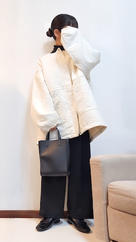 moi tyttoのダウンジャケット/コートを使った文さんのファッション動画