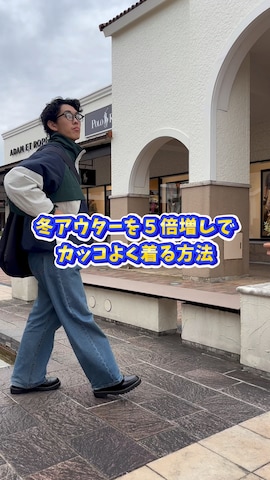 「アイテム（モッズコート）」を使った、ぜっきーさん（メンズ・165cm）の秋コーディネート