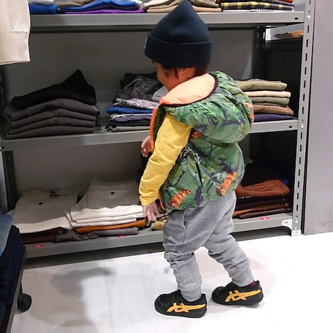 お饅頭さんのファッション動画