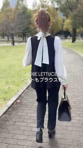 「アイテム（スーツセット）」を使った、ycmさん（レディース・160cm）の秋コーディネート