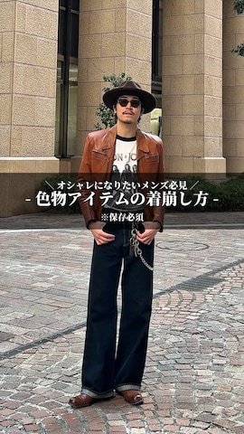 「アイテム（その他小物）」を使った、Takeru.さん（メンズ・180cm）の春コーディネート
