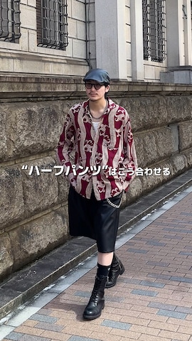「アイテム（ハンチング/ベレー帽）」を使った、Takeru.さん（骨格ストレート・メンズ・179cm）の夏コーディネート
