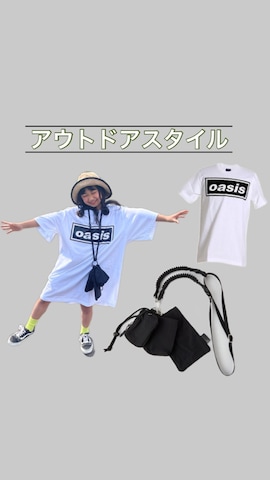 「アイテム（トップス）」を使った、Neneneさん（キッズ・122cm）の夏コーディネート