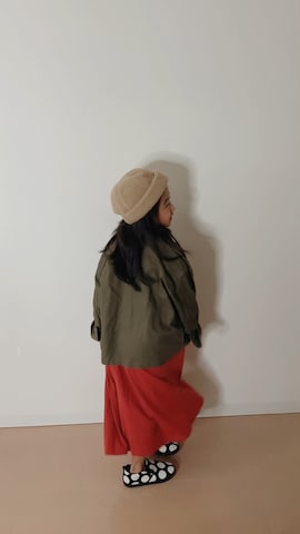 その他アウターを使ったNeneneさんのファッション動画