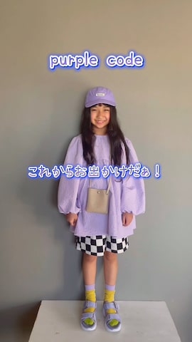 「SHOO・LA・RUE（シューラルー）のアイテム」を使った、Neneneさん（キッズ・122cm）の春コーディネート