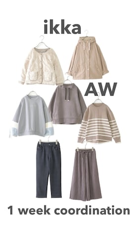 ニットキャップ/ビーニーを使ったNeneneさんのファッション動画