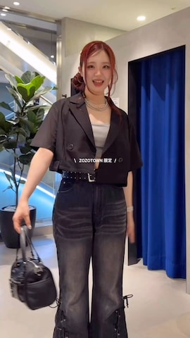 PAGEBOYのサンダルを使ったSuzuka さんのファッション動画