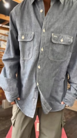 「アイテム（カーゴパンツ）」を使った、オカコーさん（メンズ・180cm）の秋コーディネート