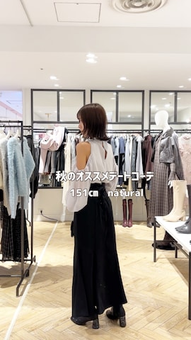 MERCURYDUOのシャツ/ブラウスを使ったkaho さんのファッション動画