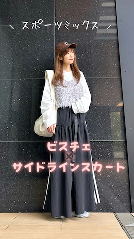 バックパック/リュックを使ったMarielさんのファッション動画