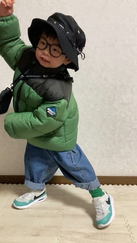 「アイテム（財布）」を使った、lenlen23さん（キッズ・90cm）の冬コーディネート