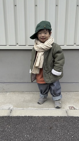 ノーカラージャケットを使ったlenlen_rinrinさんのファッション動画