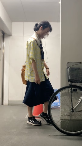 REMAKE ITEMのアイテムを使ったなつき(旧なっつ)さんのファッション動画