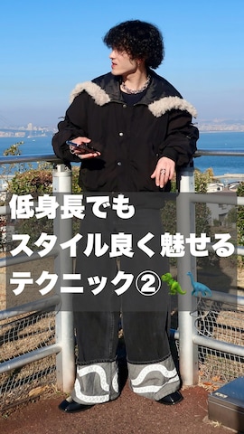 soerteのブルゾンを使ったじゅんいちさんのファッション動画